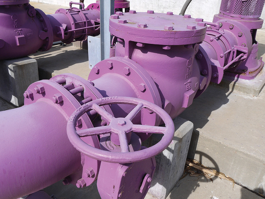 Recycled Water Program Purple Pipes